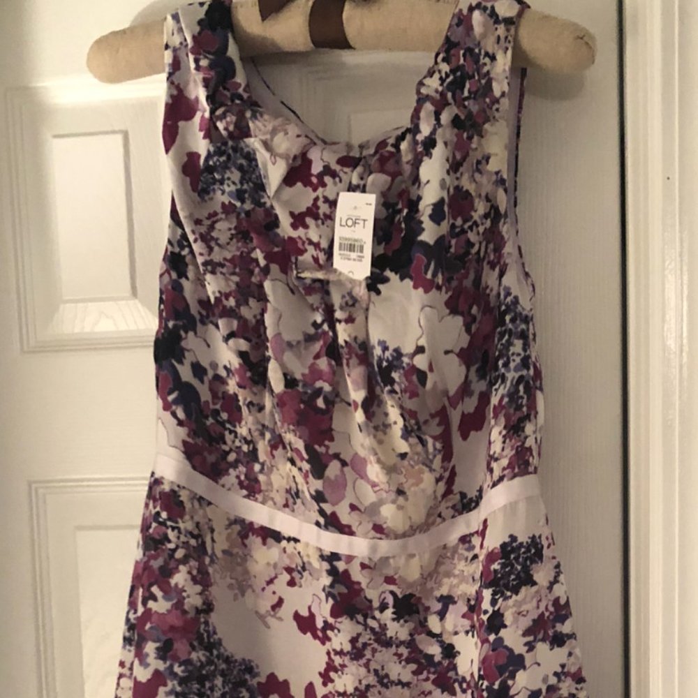 Ann Taylor Loft Floral Dress. Size 2